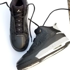 Nike Youth Air Jordan Dub Zero Black/Wolf Grey
